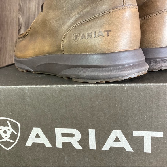 NIB Ariat Spitfire Brown Bomber Chukka - Picture 3 of 8